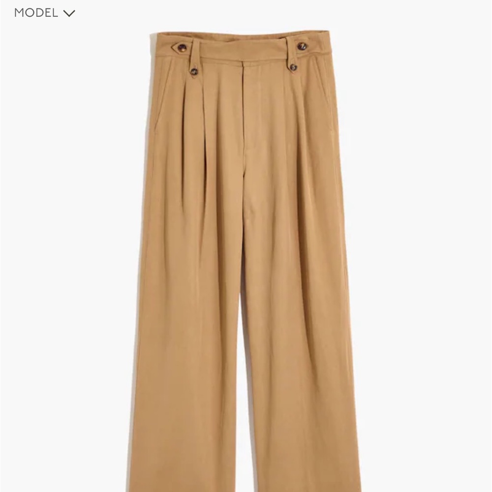 Madewell Cream Trousers